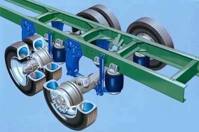 Типы пневмоподвесок для полуприцепов